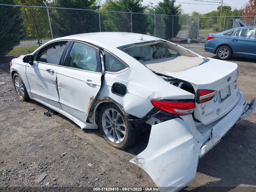 2019 FORD FUSION SE - 3FA6P0HDXKR161994