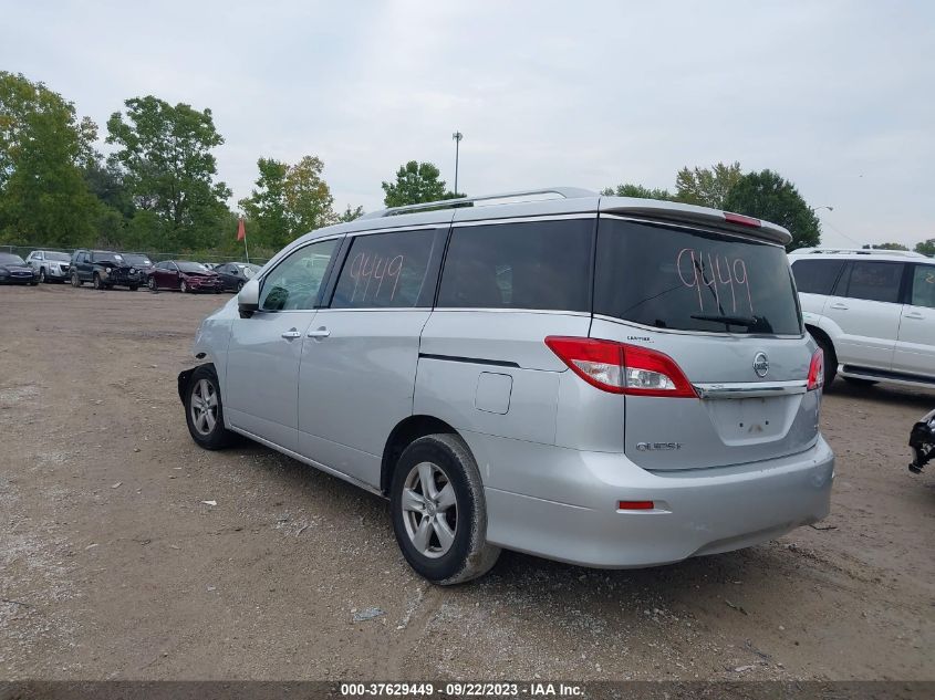 2016 NISSAN QUEST SV/S/PLATINUM/SL - JN8AE2KP8G9153604