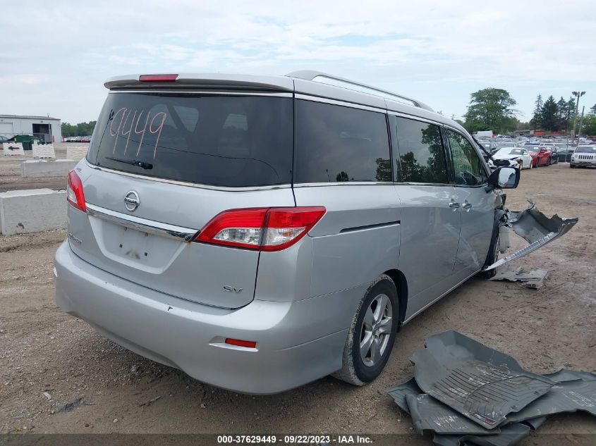 2016 NISSAN QUEST SV/S/PLATINUM/SL - JN8AE2KP8G9153604