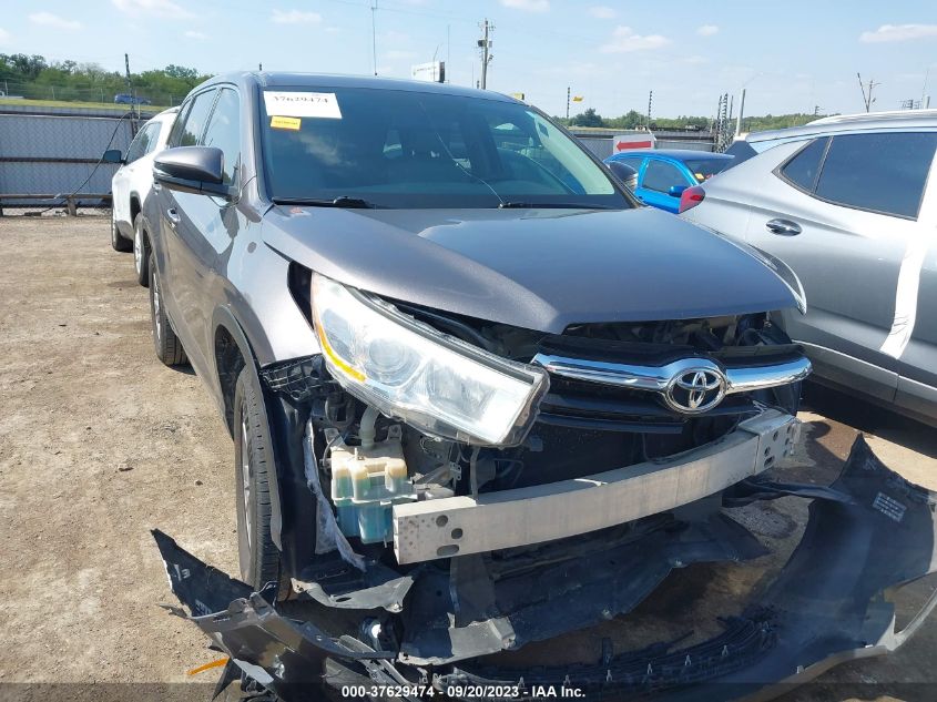2014 TOYOTA HIGHLANDER LE - 5TDZKRFH8ES031343