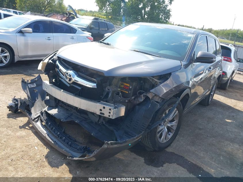 2014 TOYOTA HIGHLANDER LE - 5TDZKRFH8ES031343