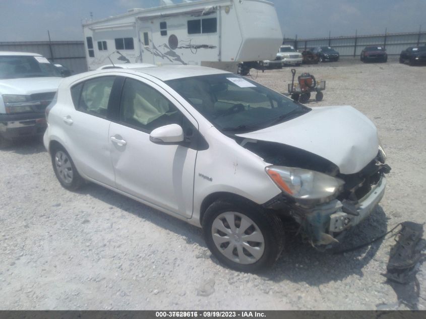 2014 TOYOTA PRIUS C ONE/THREE/TWO/FOUR - JTDKDTB36E1561505