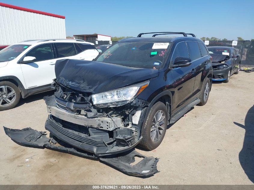 2018 TOYOTA HIGHLANDER SE/XLE - 5TDKZRFH2JS538620