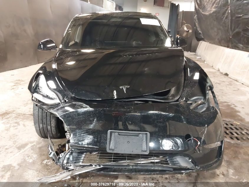 2022 TESLA MODEL Y LONG RANGE - 7SAYGDEE2NA013836