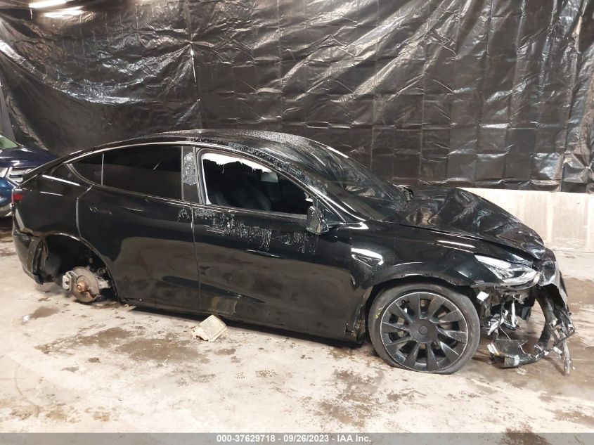 2022 TESLA MODEL Y LONG RANGE - 7SAYGDEE2NA013836