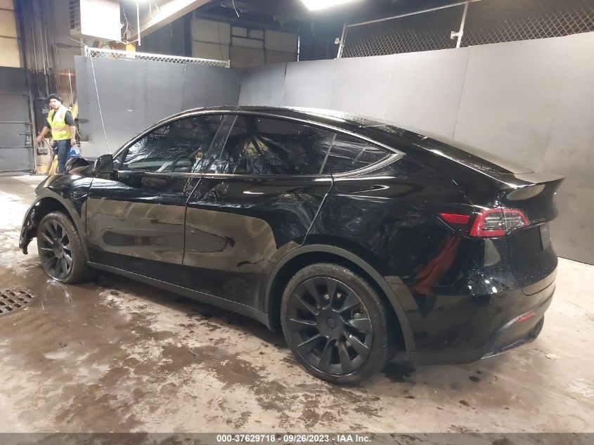 2022 TESLA MODEL Y LONG RANGE - 7SAYGDEE2NA013836