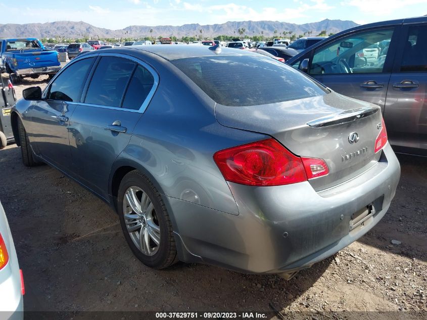 2013 INFINITI G37 SEDAN JOURNEY JN1CV6APXDM715379