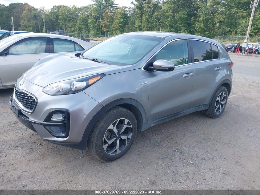 VIN KNDPMCAC5M7904002 2021 KIA SPORTAGE LX