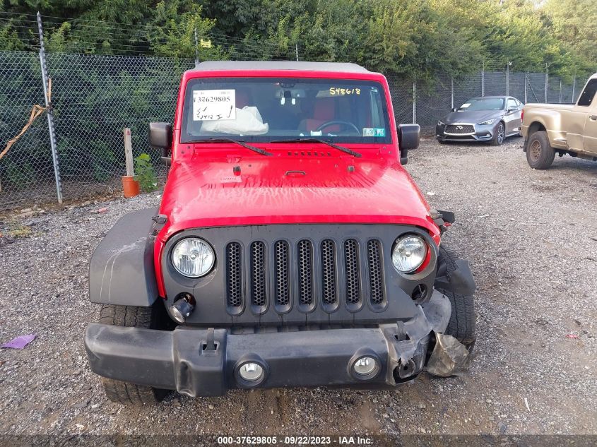 2017 JEEP WRANGLER UNLIMITED SPORT - 1C4HJWDG2H1548618