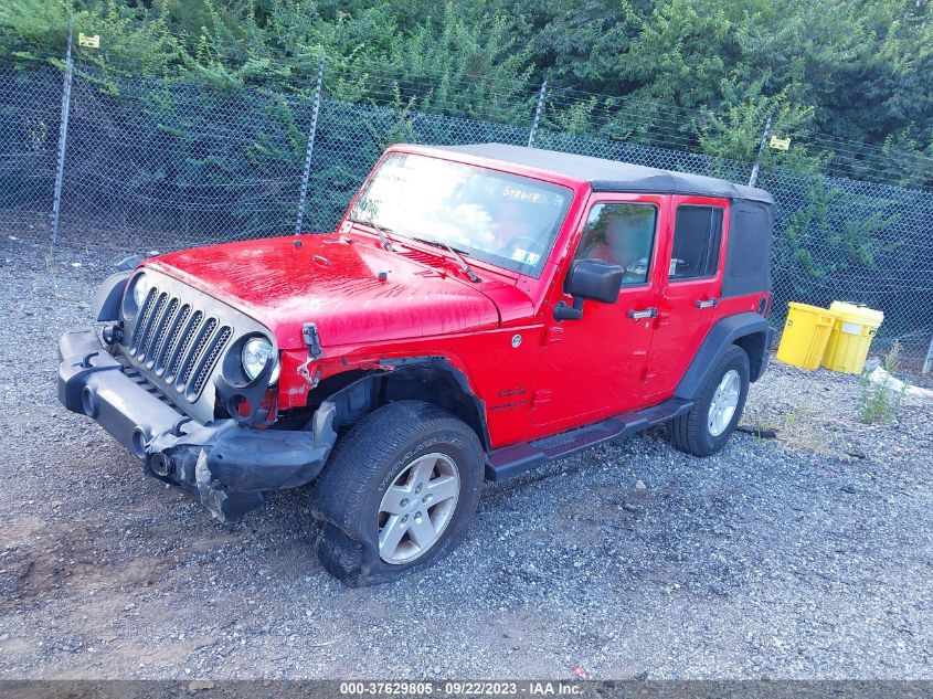 2017 JEEP WRANGLER UNLIMITED SPORT - 1C4HJWDG2H1548618