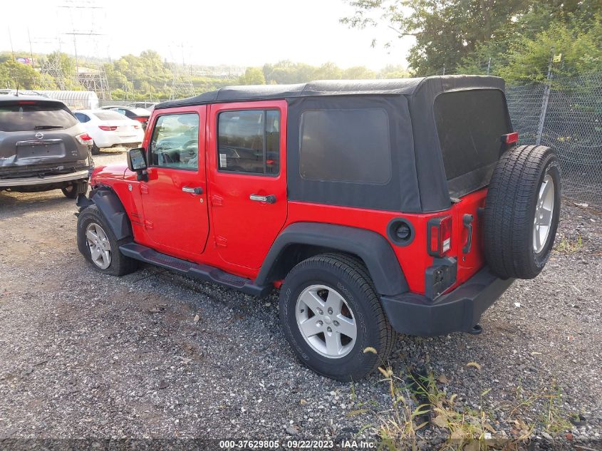 2017 JEEP WRANGLER UNLIMITED SPORT - 1C4HJWDG2H1548618
