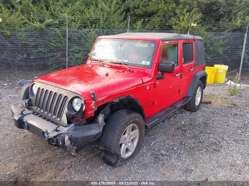 2017 JEEP WRANGLER UNLIMITED SPORT - 1C4HJWDG2H1548618