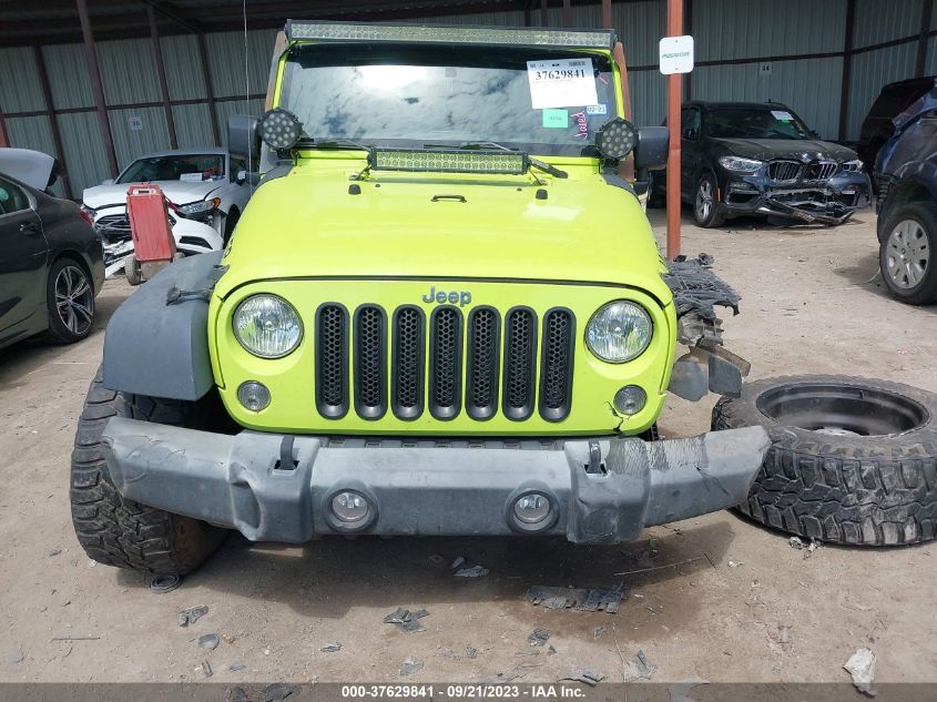 2016 JEEP WRANGLER UNLIMITED SPORT - 1C4BJWDG8GL278072
