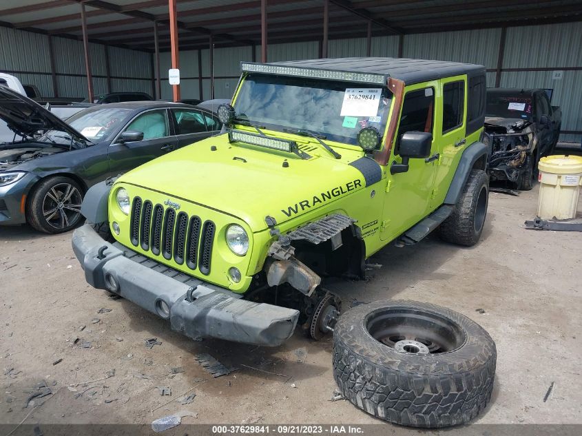2016 JEEP WRANGLER UNLIMITED SPORT - 1C4BJWDG8GL278072