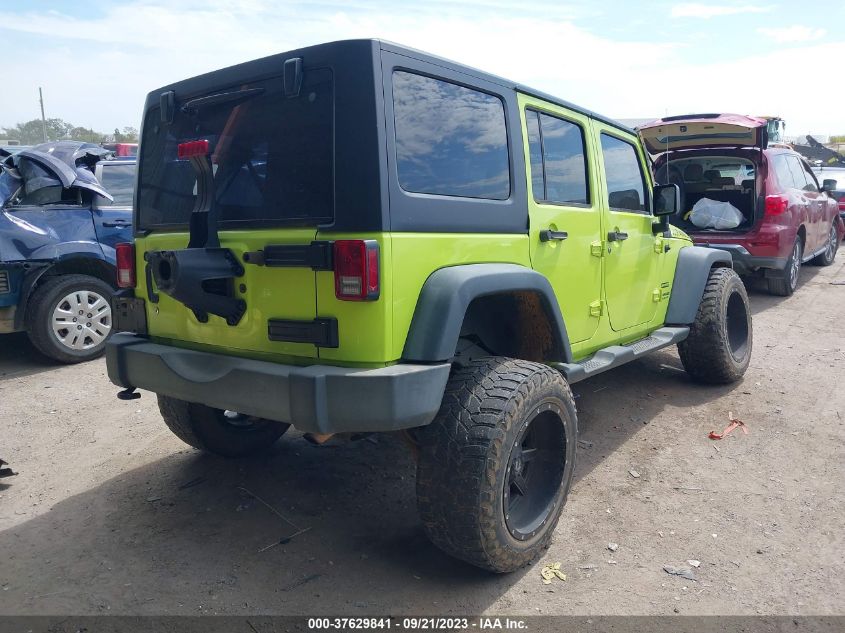 2016 JEEP WRANGLER UNLIMITED SPORT - 1C4BJWDG8GL278072