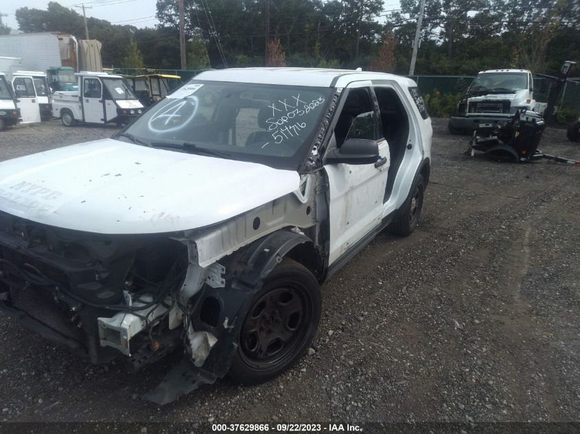 2016 FORD UTILITY POLICE 1FM5K8AR6GGB65060