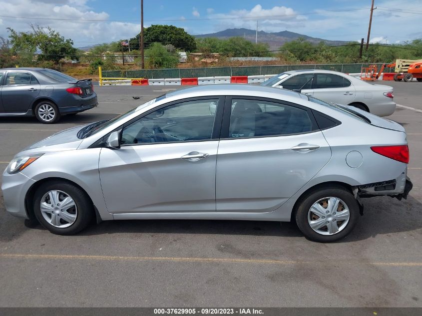 2014 HYUNDAI ACCENT GLS - KMHCT4AE4EU742483