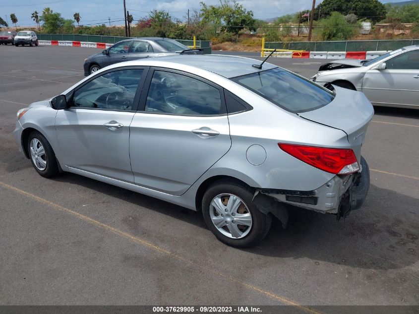 2014 HYUNDAI ACCENT GLS - KMHCT4AE4EU742483