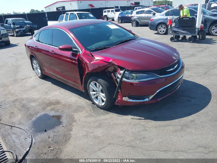2016 CHRYSLER 200 LIMITED - 1C3CCCAB0GN189286