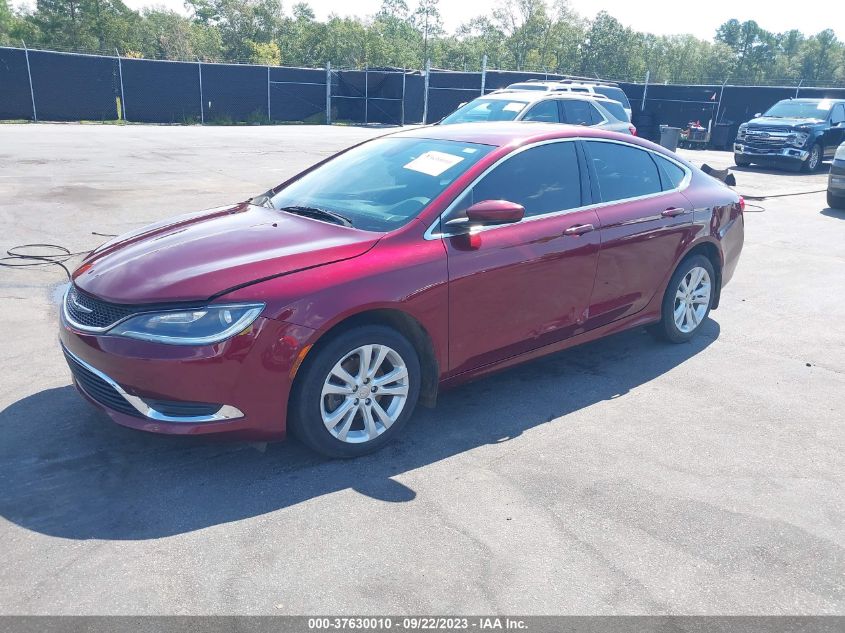 2016 CHRYSLER 200 LIMITED - 1C3CCCAB0GN189286