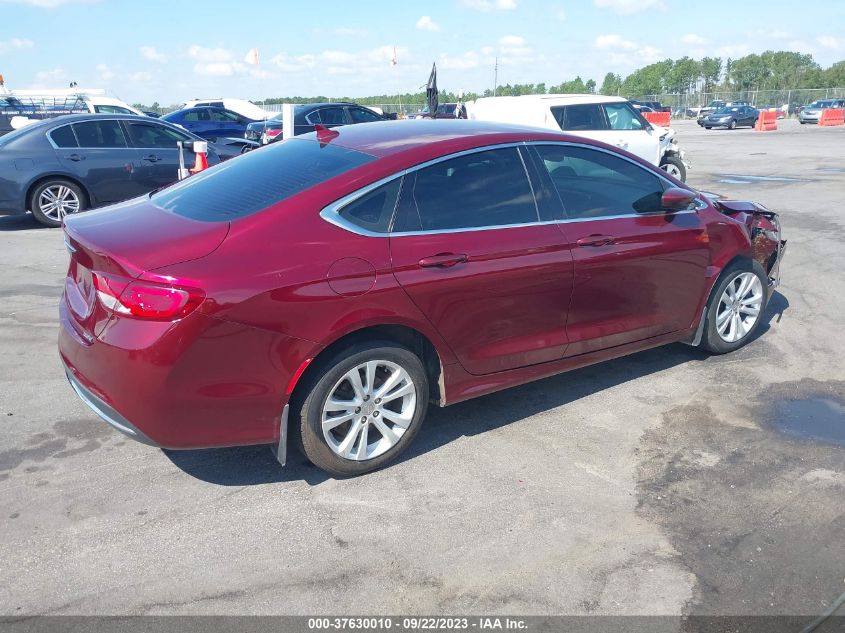 2016 CHRYSLER 200 LIMITED - 1C3CCCAB0GN189286