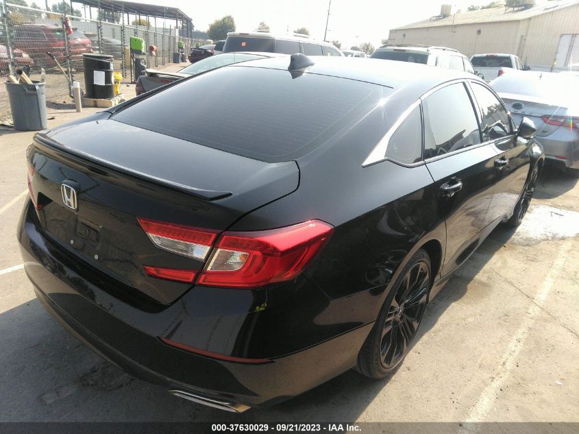 2020 HONDA ACCORD SEDAN SPORT - 1HGCV1F34LA118462