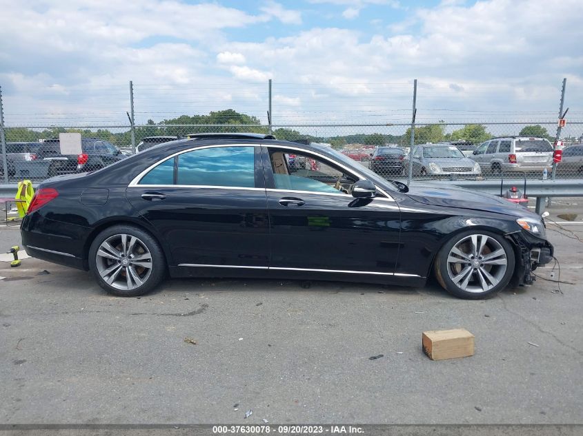 2014 MERCEDES-BENZ S-CLASS S 550 WDDUG8FB1EA048599