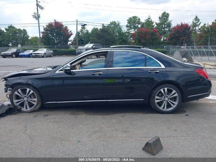 2014 MERCEDES-BENZ S-CLASS S 550 WDDUG8FB1EA048599