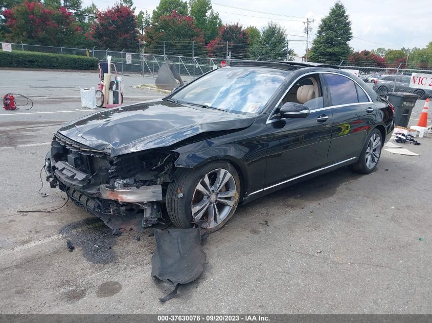 2014 MERCEDES-BENZ S-CLASS S 550 WDDUG8FB1EA048599