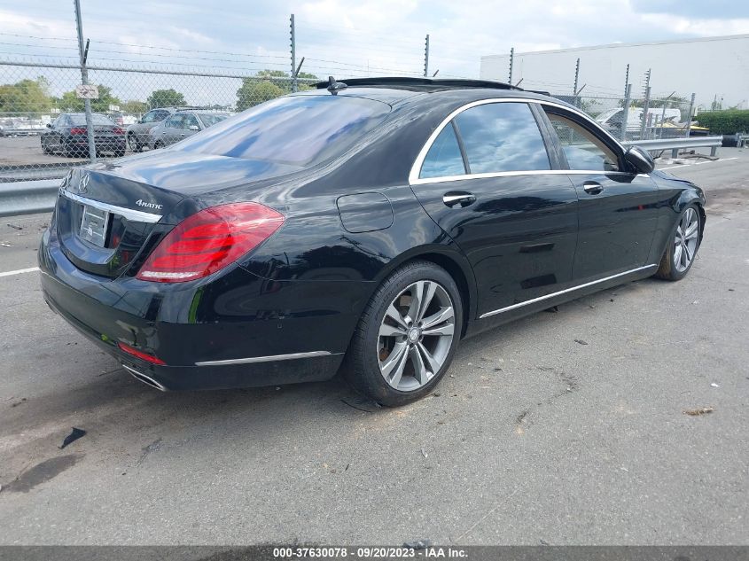 2014 MERCEDES-BENZ S-CLASS S 550 WDDUG8FB1EA048599