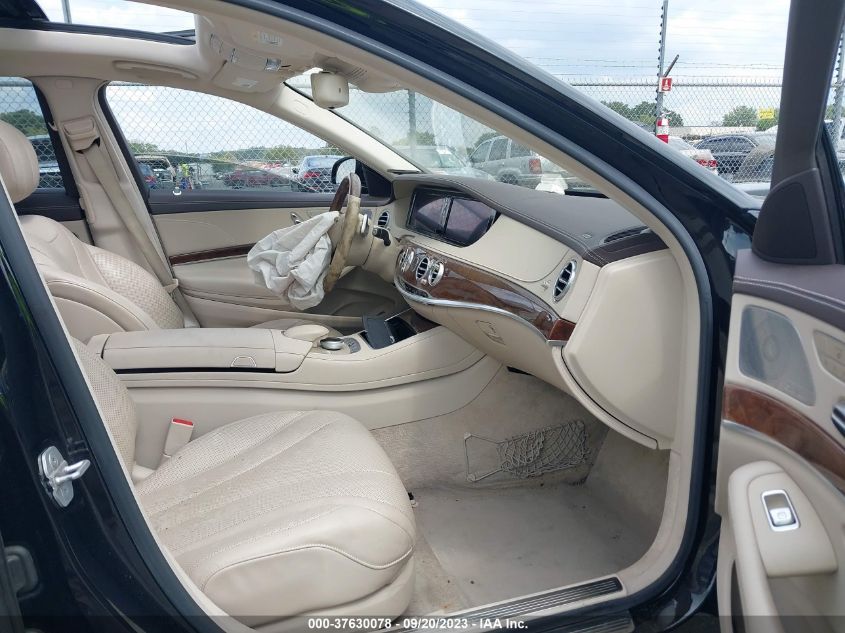2014 MERCEDES-BENZ S-CLASS S 550 WDDUG8FB1EA048599