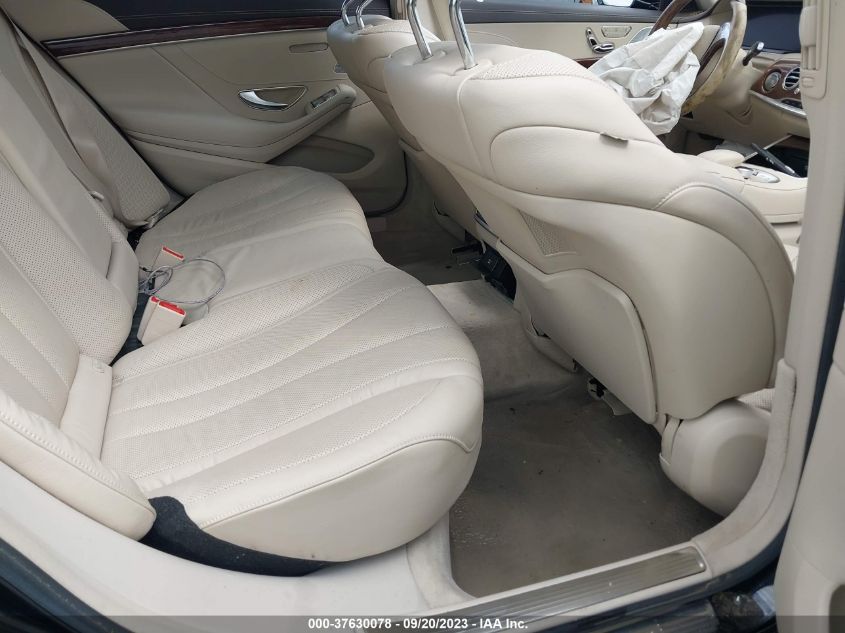 2014 MERCEDES-BENZ S-CLASS S 550 WDDUG8FB1EA048599