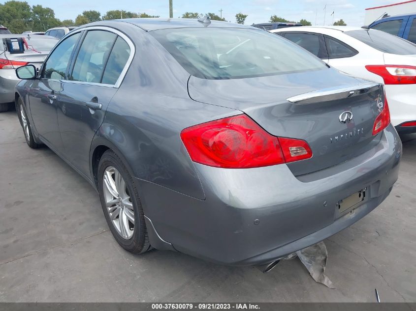 2013 INFINITI G37 SEDAN JOURNEY JN1CV6AP0DM303875