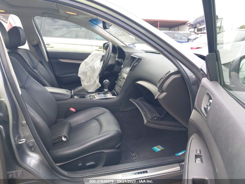 2013 INFINITI G37 SEDAN JOURNEY JN1CV6AP0DM303875
