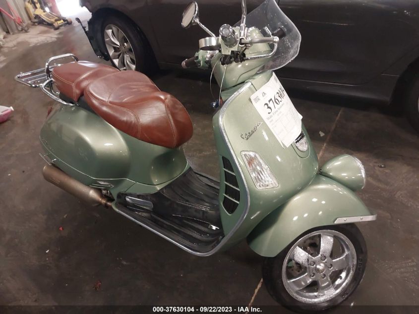 2009 VESPA GTS 250 ZAPM459L695502414