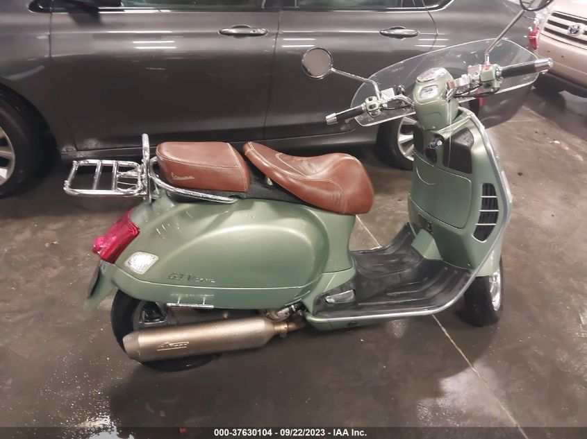 2009 VESPA GTS 250 ZAPM459L695502414