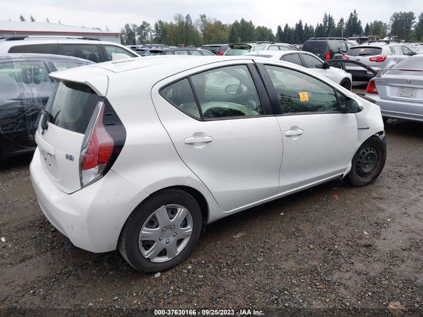 2015 TOYOTA PRIUS C ONE/TWO/THREE/FOUR - JTDKDTB38F1585824