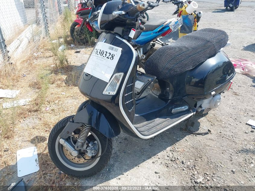 2009 VESPA GRANTURISMO 200 ZAPM319K995009281