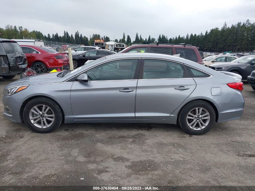 2015 HYUNDAI SONATA 2.4L SE - 5NPE24AF3FH012360