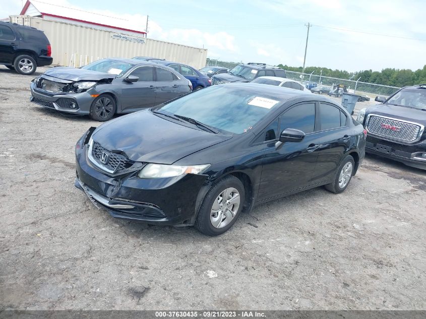 2014 HONDA CIVIC LX - 19XFB2F52EE070326