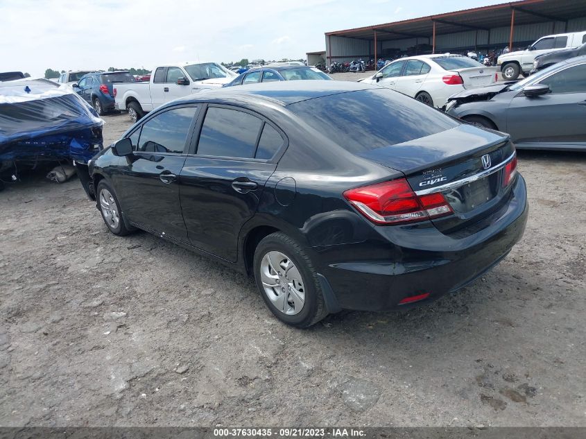 2014 HONDA CIVIC LX - 19XFB2F52EE070326