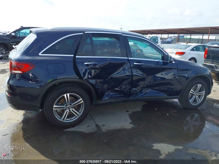VIN W1N0G8DB0NG073530 2022 MERCEDES-BENZ GLC GLC 300