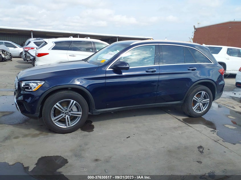 VIN W1N0G8DB0NG073530 2022 MERCEDES-BENZ GLC GLC 300