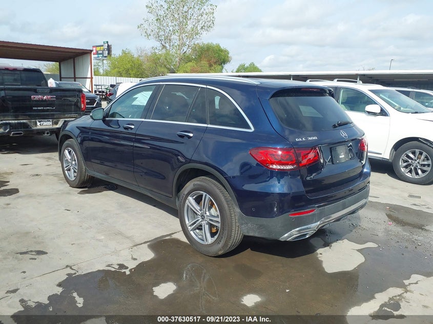 VIN W1N0G8DB0NG073530 2022 MERCEDES-BENZ GLC GLC 300