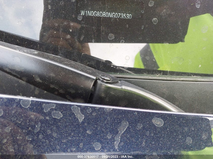 VIN W1N0G8DB0NG073530 2022 MERCEDES-BENZ GLC GLC 300