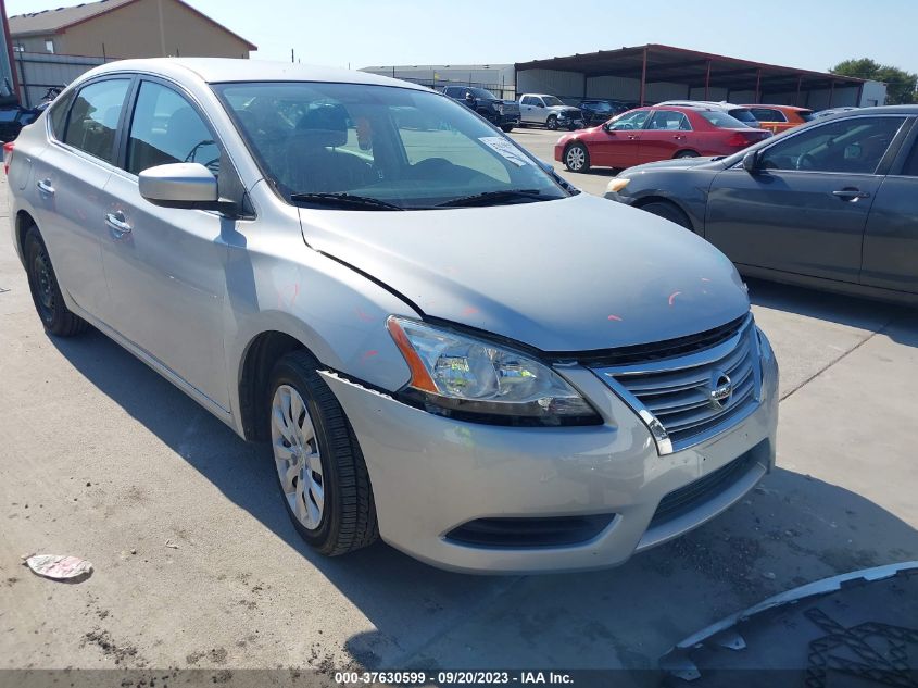 2013 NISSAN SENTRA SV - 1N4AB7AP3DN910176