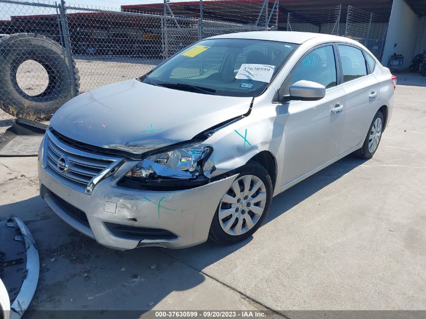 2013 NISSAN SENTRA SV - 1N4AB7AP3DN910176