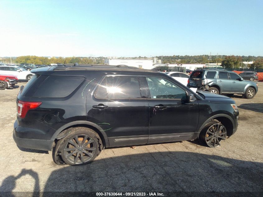 2017 FORD EXPLORER XLT - 1FM5K8D88HGC17180