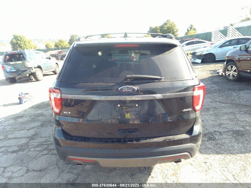2017 FORD EXPLORER XLT - 1FM5K8D88HGC17180