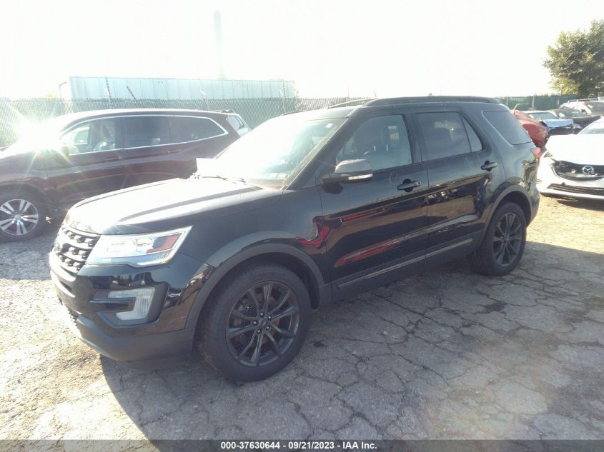 2017 FORD EXPLORER XLT - 1FM5K8D88HGC17180
